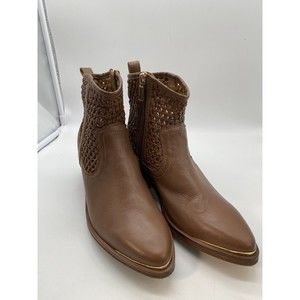Kenneth Cole Womens Leather Ankle Boots Size 5.5M
